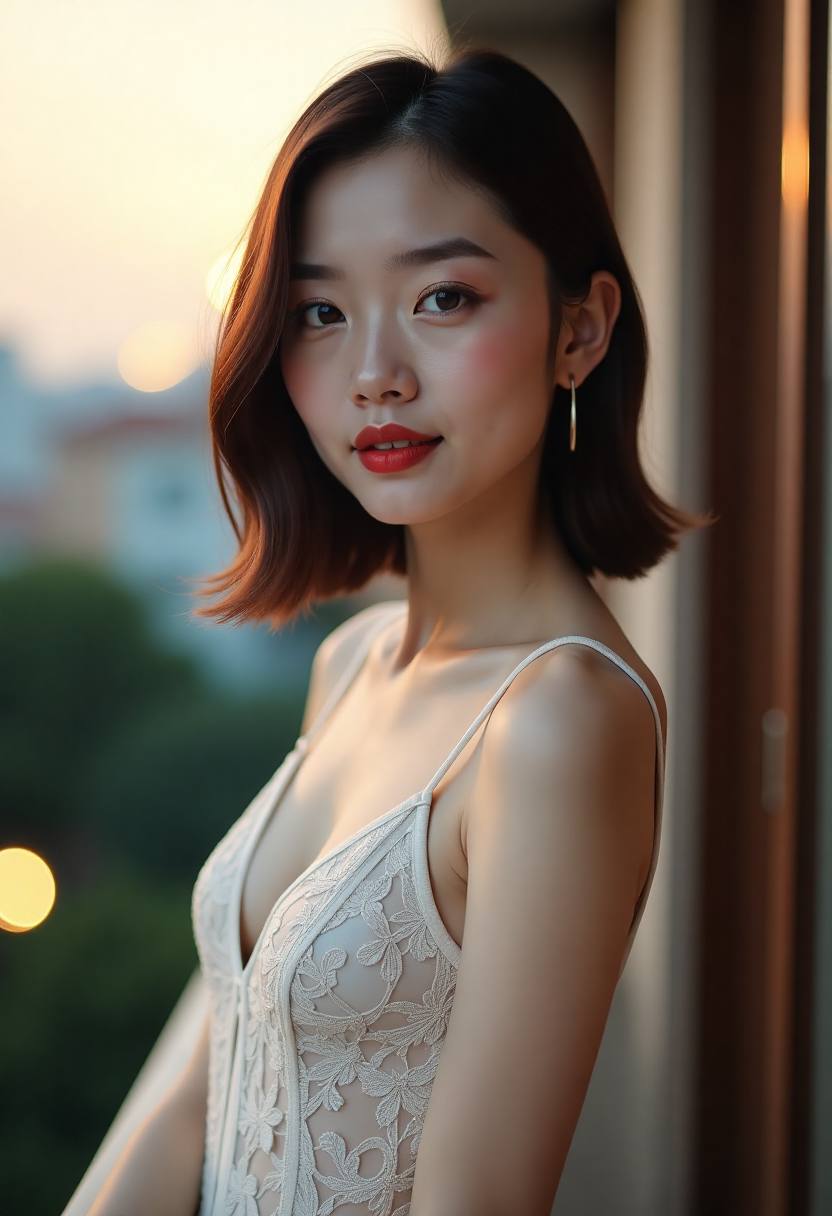锈红色午后海报
